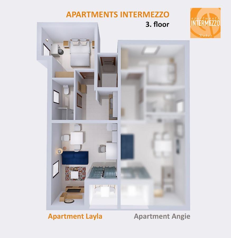 Apartment Layla - Intermezzo With Sea View In Center Of 라벡 외부 사진